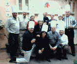 Friends at a cooking class